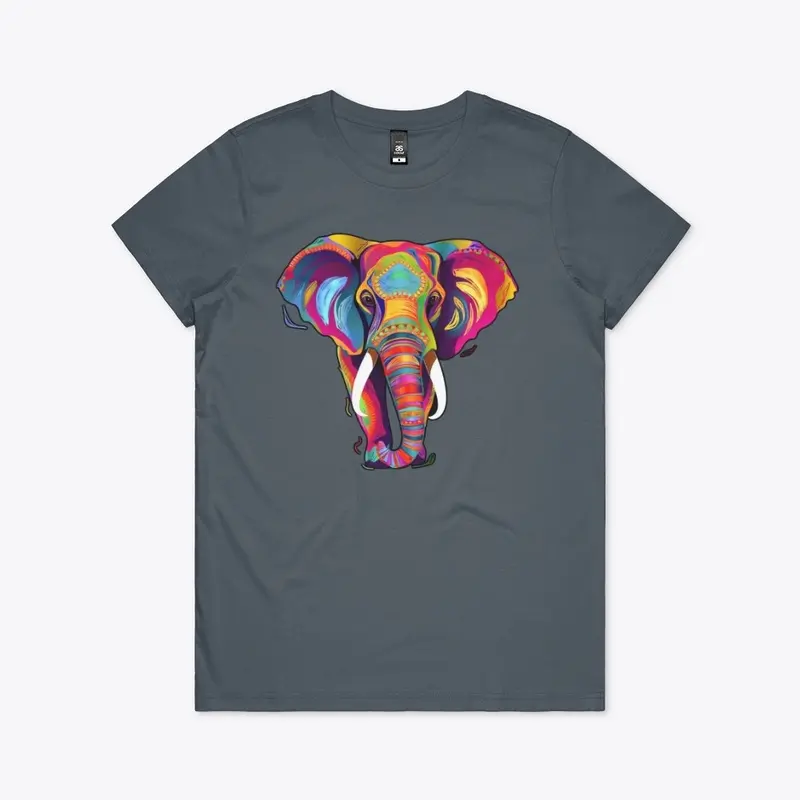 Elephant #2 (Assorted Mixed Color)