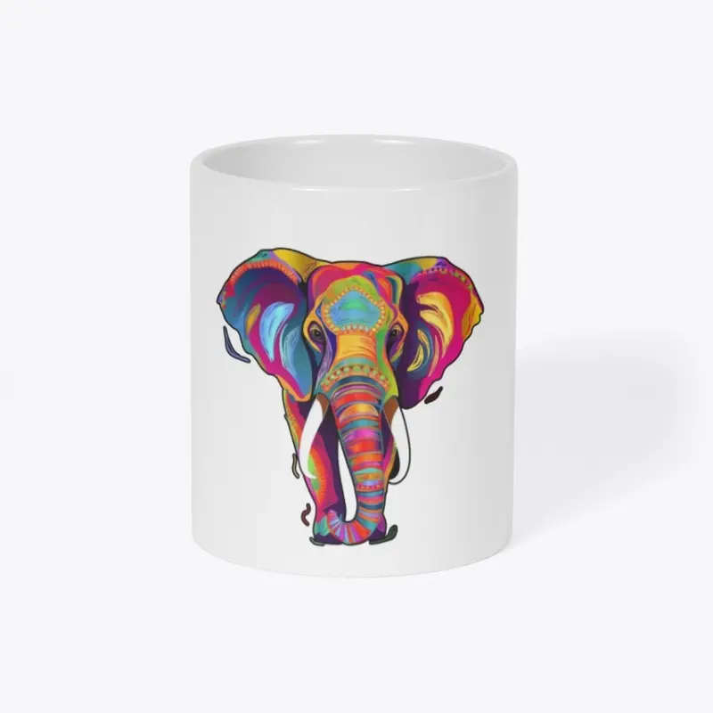 Elephant #2 (Assorted Mixed Color)