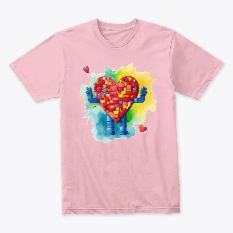 Heart #1 (Assorted Mixed Color)