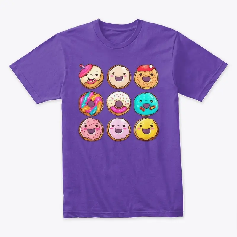 Cute Donuts (Assorted Mixed Color)