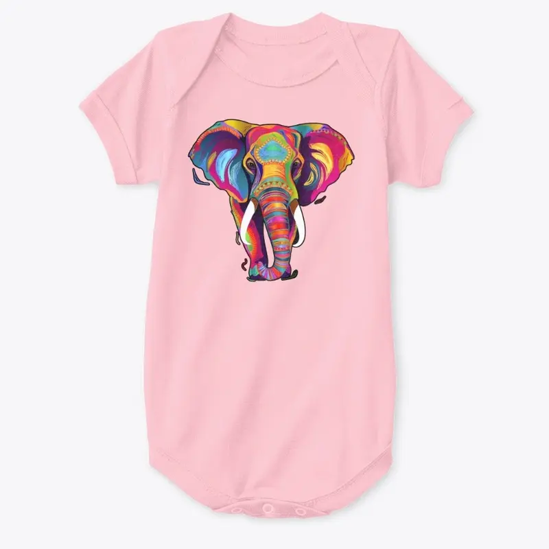 Elephant #2 (Assorted Mixed Color)