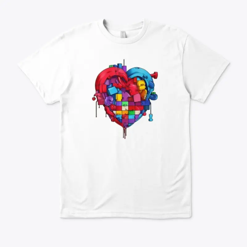 Heart #2 (Assorted Mixed Color)